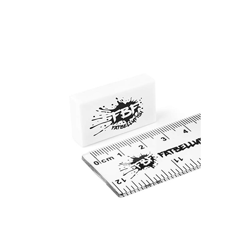 Fat Belly Fish - Pencil Erasers - Small Rubbers -