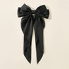 Bow French Barrettes Hair Clips for Thick Thin Hair Grosgrain