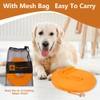 Robust and weatherproof training lead for dogs practical and (orange,
