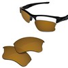 Glintbay 100% Precise-Fit Replacement Sunglass Lenses for Oakley Flak Jacket