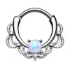 Piercingfaktor Piercing, Universal Clicker Shield Ring, Septum, Nose Piercing, Lip,