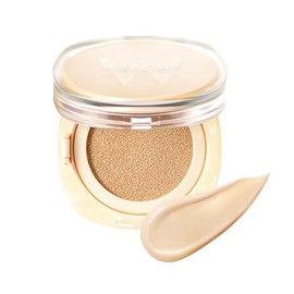 Wongjeongyo Pro Perfecting Cushion Cover/Base Makeup Cushion Foundation Coverage SPF50+ PA++++ (02 21Y Light Yellow, 15g)