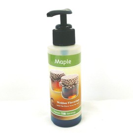 Weldon Flavorings, (New) Maple Unsweetened Coffee Flavoring (Includes Pump)