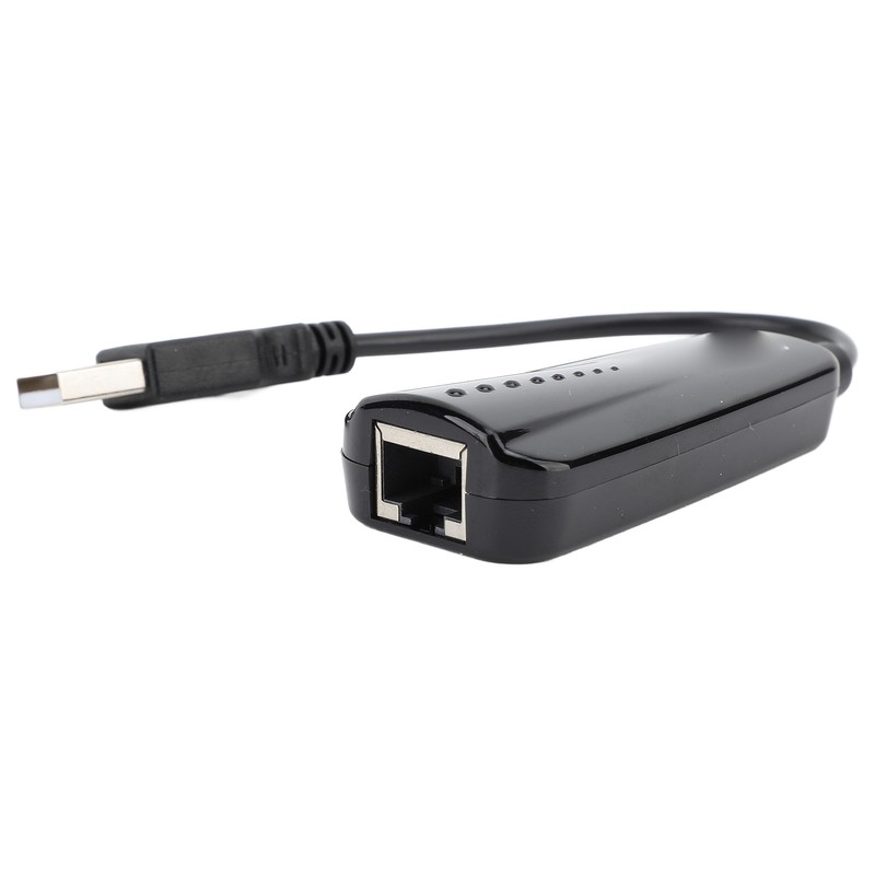 USB 2.0 Fast Ethernet LAN Adapter 10 100Mbps Plug and