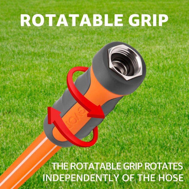 Fevone 105 ft Garden Hose, 2-Year Warranty Offered by Manufacturer,