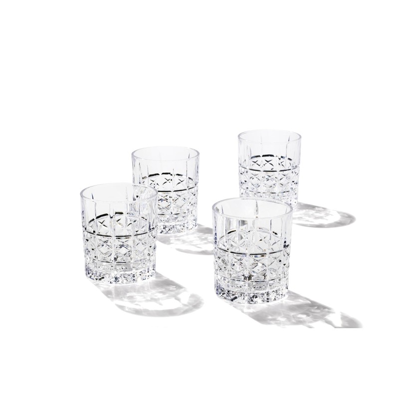 Oneida 897895 Apollo Double Old Fashioned Glasses, Set Of 4
