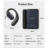 Open-Ear Bluetooth Translation Earbuds – Ear-Hook Headset with AI App