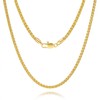 PESFIOLO 14K Gold Necklaces for Women Trendy Necklace for Men