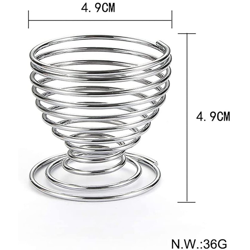 Mayata 2PCS Metal Stainless Steel Egg Scissors Egg Topper Cutter