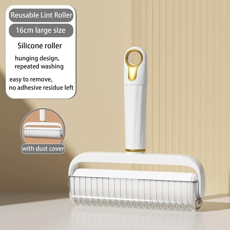 Reusable Lint Roller, Washable Lint Roller Large Handheld Clothes Gel