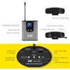 XTUGA Microfono Inalambrico Diadema, Recargable Diadema con Microfono Profesional UHF