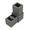 80/20 Inc., 9120, Quick Frame 2 Way Corner Connector, Gray