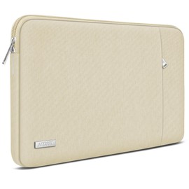 TECOOL 13.3 Inch Laptop Case Sleeve For MacBook Air 13 13.6 Inch M4 M3 M2 2025 2024 2022-2010,MacBook Pro 13 Inch M2 M1 2022-2012, MacBook Pro 14 Inch M4 M3 2024 2023,Protective Waterproof Case,Beige