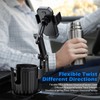 MINGSHANG Cup Holder Phone Mount for Car, 2 in 1