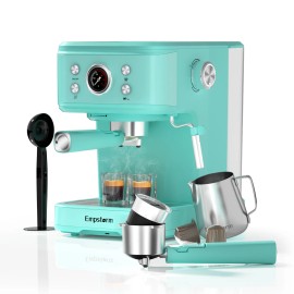 Empstorm Electric US Plug Household Semi-Automatic Cappuccino Espresso Capsule Coffee Machine for Nespresso Capsulescolor: Tiffanyblue, plug type: US, voltage (v): 110-120 V