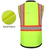ProtectX 6-Pocket Class 2 High Visibility Safety Vest for Men