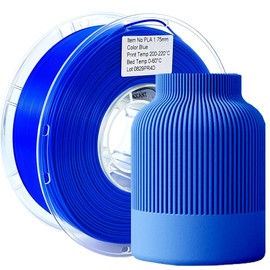 PLA 3D Printer Filament 1.75mm ±0.03mm 2.2lbs - Basic Colors | High Precision Smooth Flow, Eco-Friendly + Universal Printer Compatible:_Green