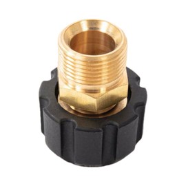 FGDCHNJ Pressure Washer Adapter Convert M22 15mm Female to M22 14mm Male Fitting, 5000 PSI Adapter
