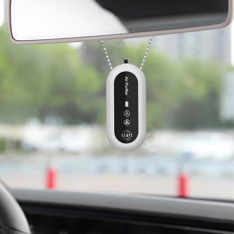 Wearable Air Purifier | Portable Tiny Air Ionizer Necklace -
