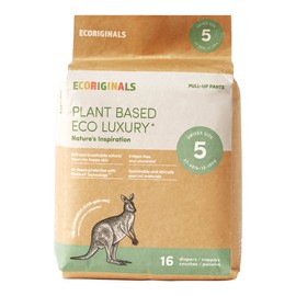 Ecoriginals Eco Nappies - Walker Pull-Up Pants, 16 Pack - Size 5