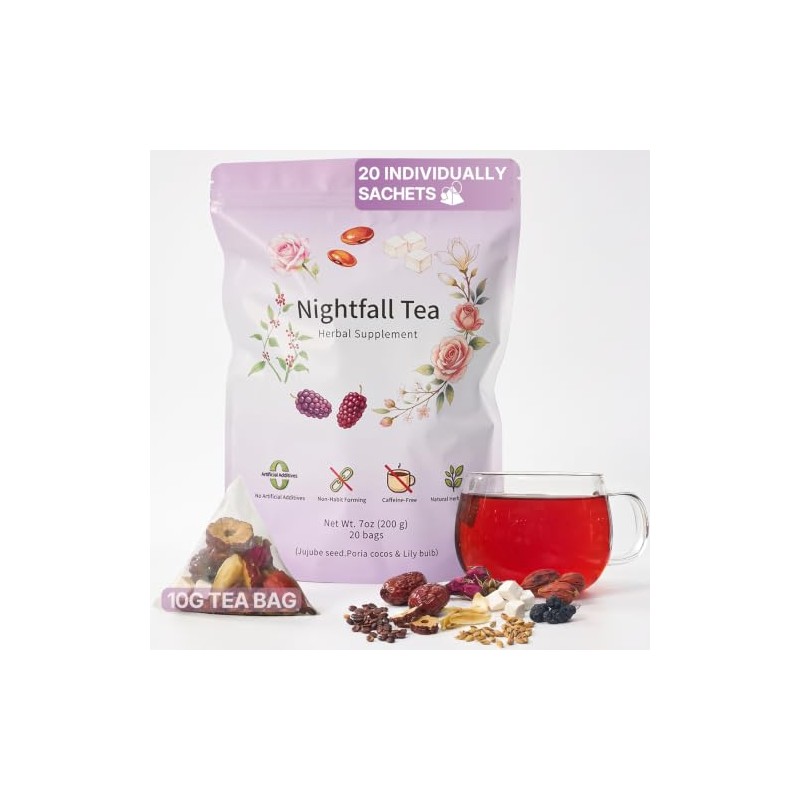 SVEYN Sleep Tea - Caffeine Free Herbal Blend for Relaxation