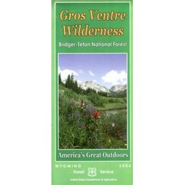 Gros Ventre Wilderness Area Map