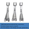 JEUCLEL 3PCS 14mm 17mm 19mm 1/2" Dr. Common Rail Injection