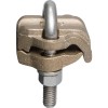 NSI UC-105 Heavy Duty U-Bolt Ground Clamp, 5/8-3/4" Rod, 2/0-250