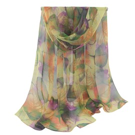 FAIRYGATE Chiffon Scarf Hijab Elegant Sarong Shawl Wrap Maxi Soft Ladies Scarves for Women UK 50030