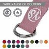 Yoga Studio Yoga Strap, 2.5m (8.2ft) Extra Long Durable Organic