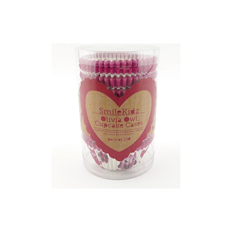 SmileKIDZ ~ OLIVIA OWL ~ Paper Baking Cupcake Cases ~