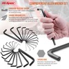 Hi-Spec 30pc Imperial & Metric Hex Allen Key Wrench Folding