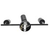 LED Track Light Kit 3 Heads 15.9in Arm 90 Degrees