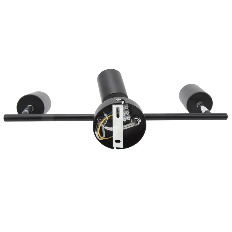 LED Track Light Kit 3 Heads 15.9in Arm 90 Degrees