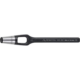 Rennsteig Wad punch (diameter 17 mm, hole punch, punch for rubber, leather, felt, plastic, cork, fabric, punching tool) 1400170