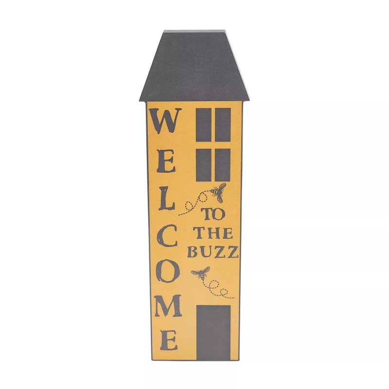 VHC Brands Buzzy Bees Welcome To The Buzz Saltbox House