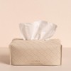 OLETHA Aesthetic Rectangle Tissue Box Cover, Medium Flat Box Tissues