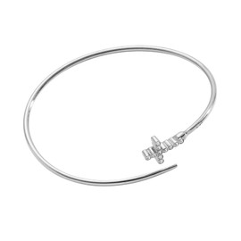Alex and Ani Faith Bespoken Cross Bangle