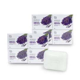 Mugunghwa Natural Beauty Lavender Soap (90g x 4 Bars) - 2 Sets for Face & Bath Lavender Scent