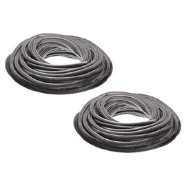 PATIKIL Brush Weather Stripping, 3/16" x 1/4" x 20 Ft Card-Slot Seal Strip Door Brush Stripping Non-Adhesive for Sliding Sash Door Window Wardrobe Seal