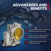 MOCA Electronic Throttle Body S20167 Fits 2007-2013 for Mazda 3