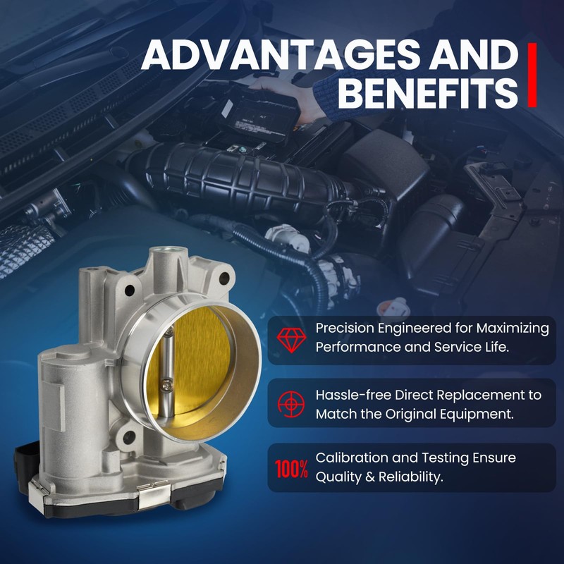 MOCA Electronic Throttle Body S20167 Fits 2007-2013 for Mazda 3