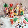Hryxic 100 PCS Christmas Treat Bags,9 Styles Christmas Clear Cellophane