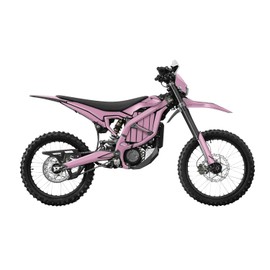 Surron Ultra Bee Graphics Kit Wrap - Solid Pink - Sur-Ron Skin - Premium 3M Vinyl Protective Wrap Decal Cover - Easy to Apply | Crafted in The USA by MightySkins