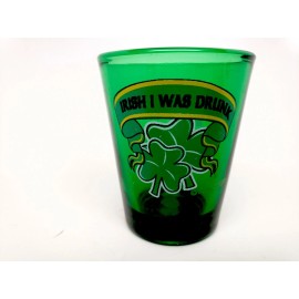 Unbranded Irish I Was Drunk Shot Glass - Made from Glass - Not Plastic -  Free Shipping