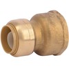 SharkBite 3/4 x 1 Inch FNPT Water Softener Adapter, Push