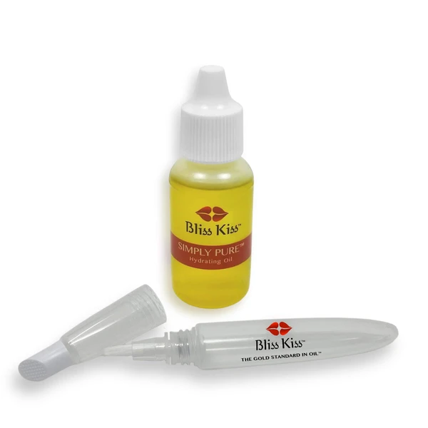 Bliss Kiss Simply Pure Dropper with Refillable Cuticle Squeeze Pen