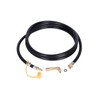 GasSaf 12 FT RV Quick Connect Propane Hose - 1/4"