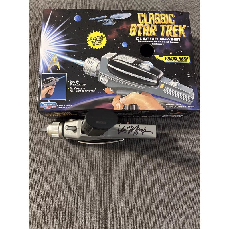 Star Trek Continues Phaser Vic Mignogna Captain Kirk Signed