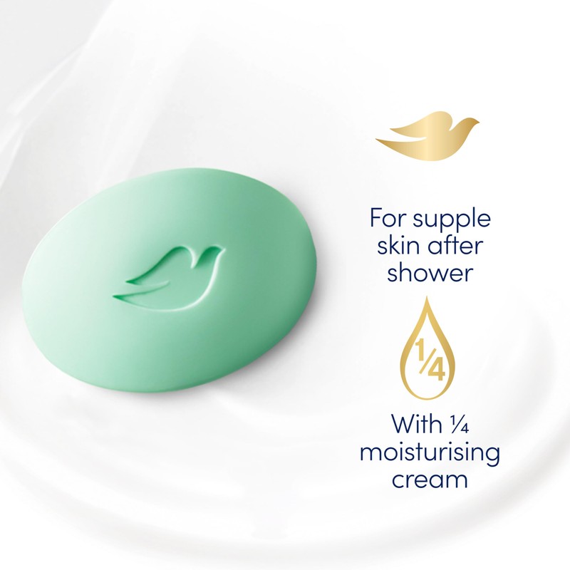Dove Beauty Cream Bar Cucumber Soap (4 x 90g bars)
